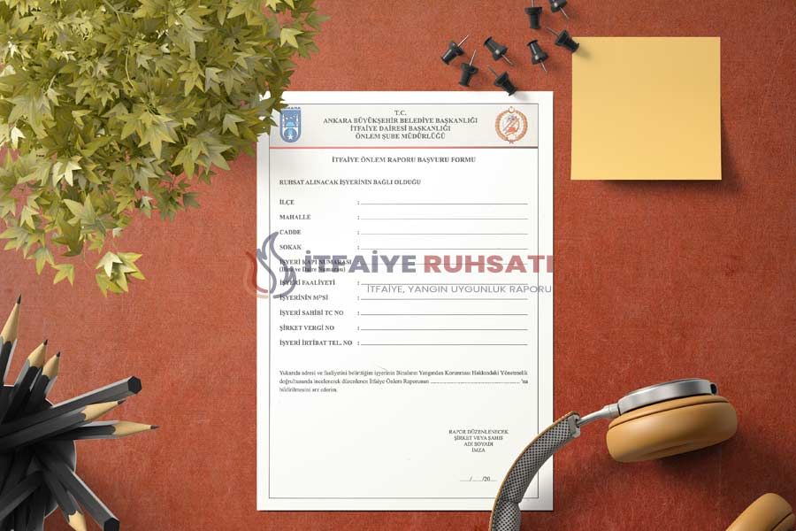 İtfaiye Raporu Ücreti - İtfaiye Ruhsatı