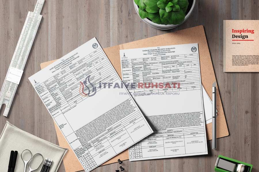 İtfaiye Raporu - İtfaiye Ruhsatı